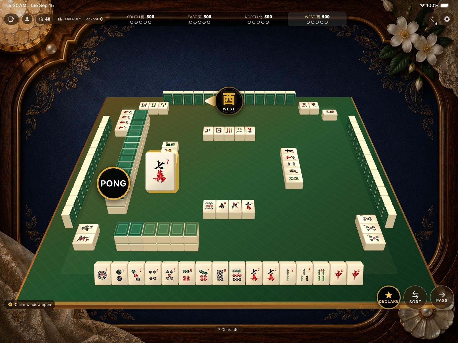 Pinoy Mahjong running on Mac — Barong