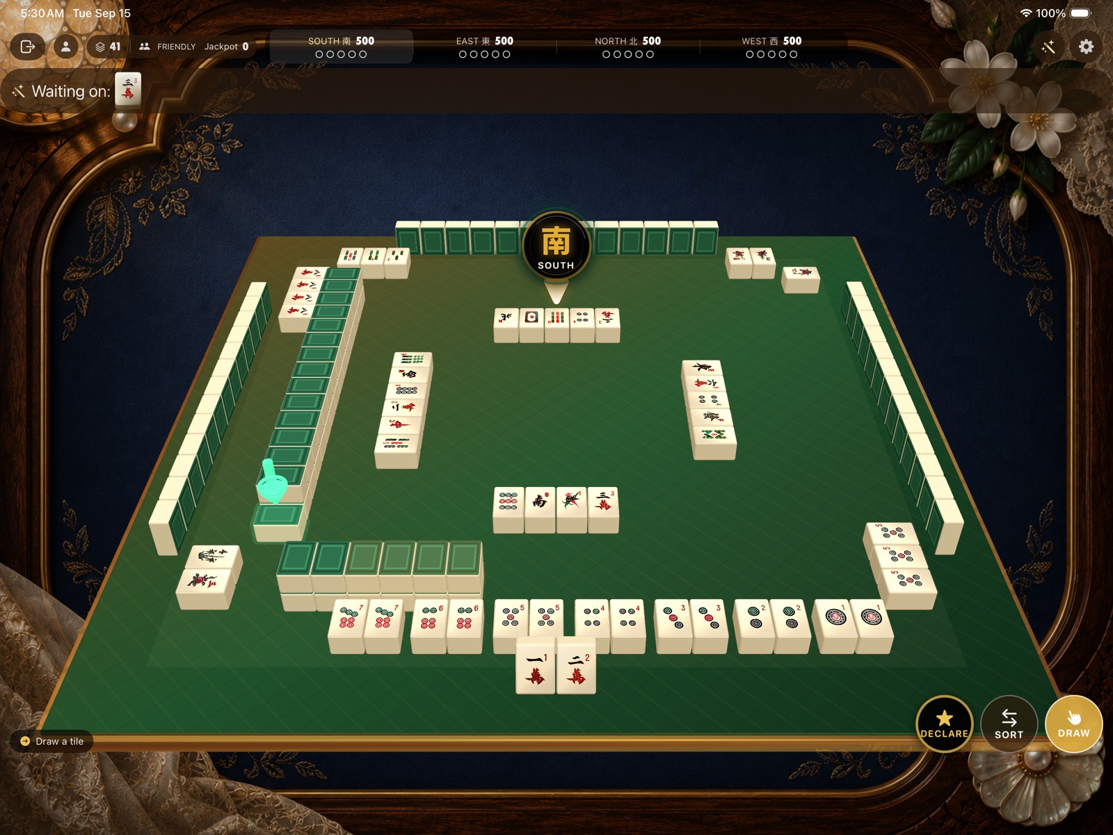 An active Pinoy Mahjong game — Barong
